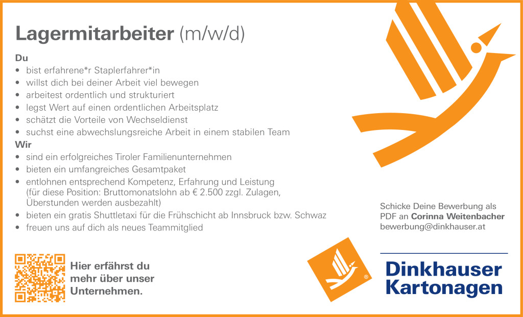 Lagermitarbeiter (m/w/d)