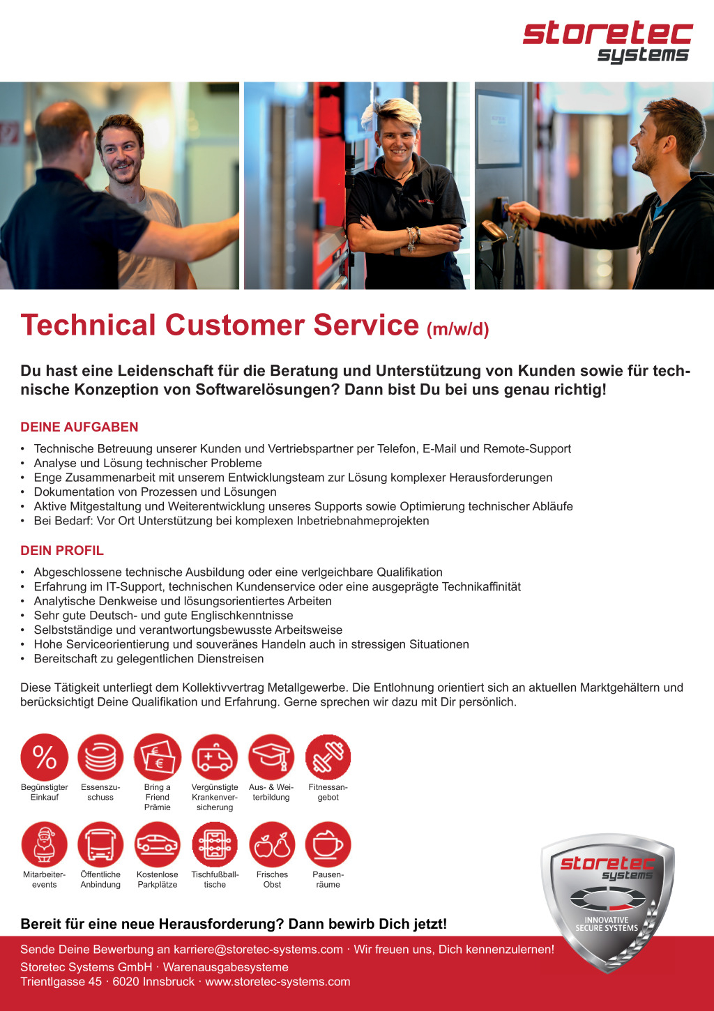 Technical Customer Service (m/w/d)